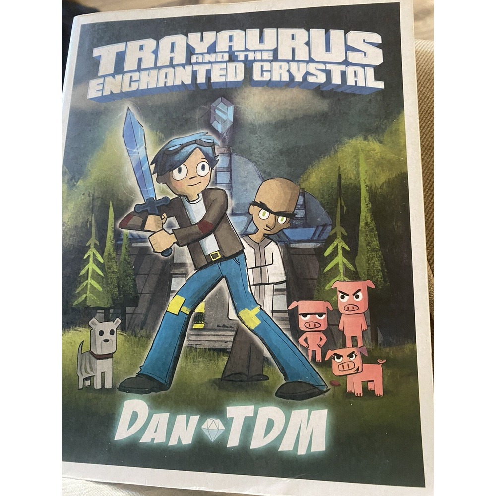 Trayaurus and the Enchanted Crystal DanTDM Graphic Novel Paperback 2016